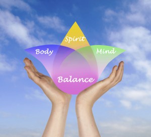 Body, spirit, mind Balance personal development