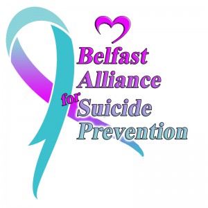 Belfast Alliance Ribbon suicide logo